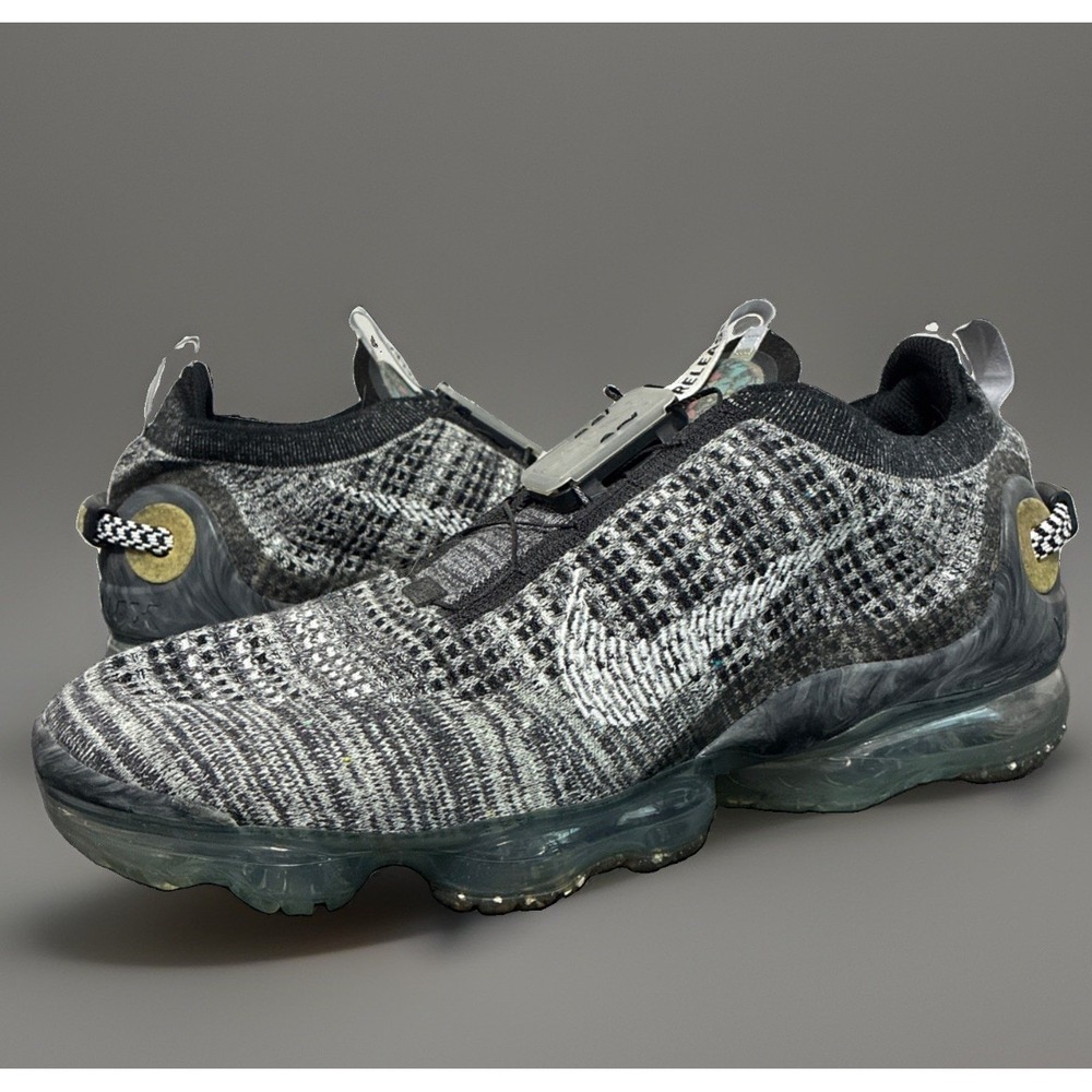 Nike Air VaporMax 2020 Flyknit Flyease Black White Oreo CT1823-001 Mens Size 11